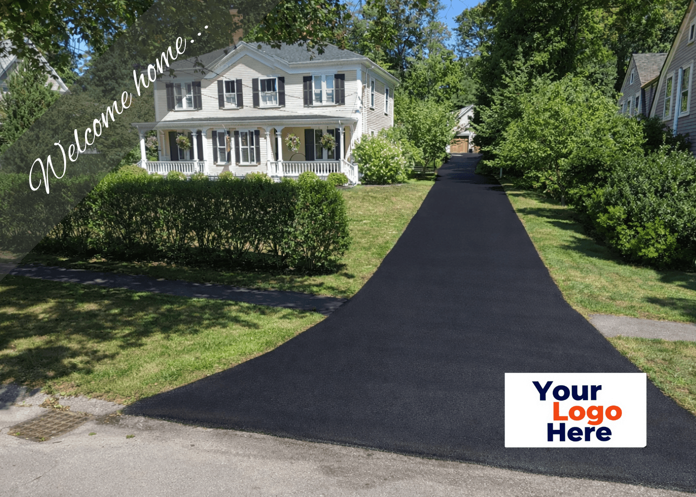 Driveway Repair postcard front