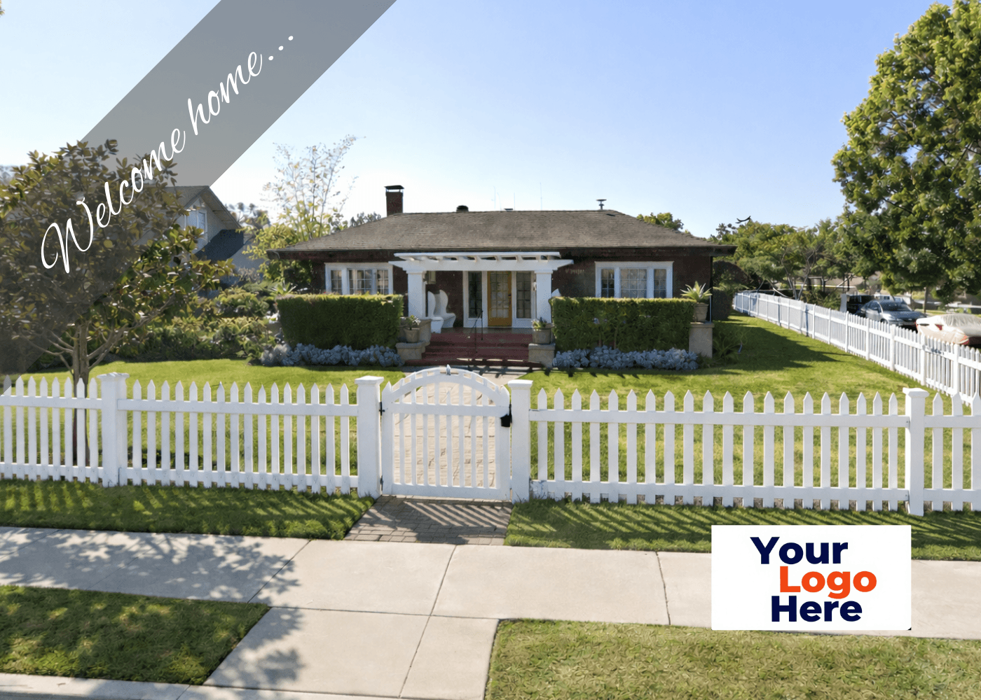 Fencing postcard front