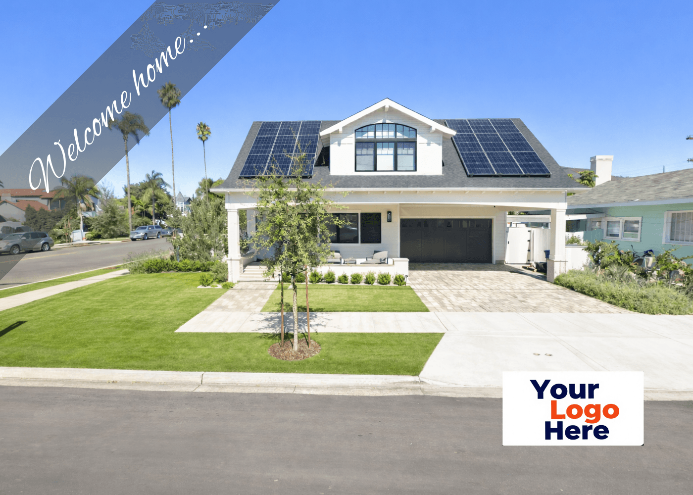 Solar Panels postcard front